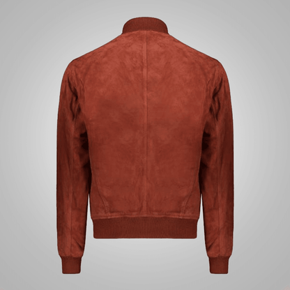 Men's RAF Aviator Sheepskin Leather Flight Biker Jacket