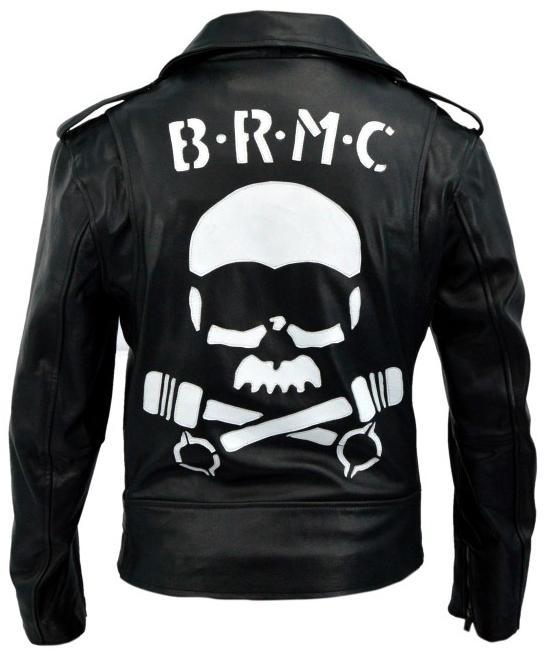BRMC BLACK REBELS MOTORCYCLE CLUB LEATHER JACKET