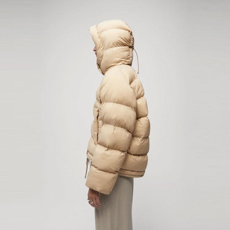 Women's Simple Sand Puffer Jacket