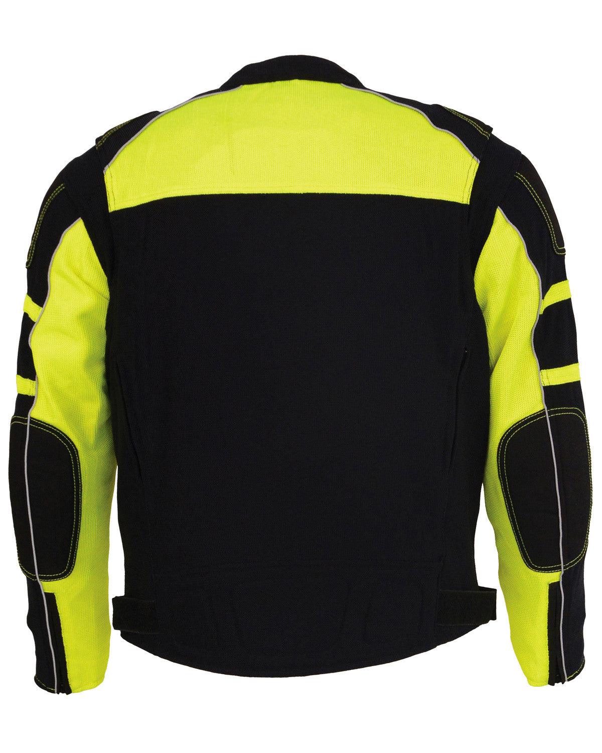 Mesh Racing Jacket with Removable Rain Jacket For Men