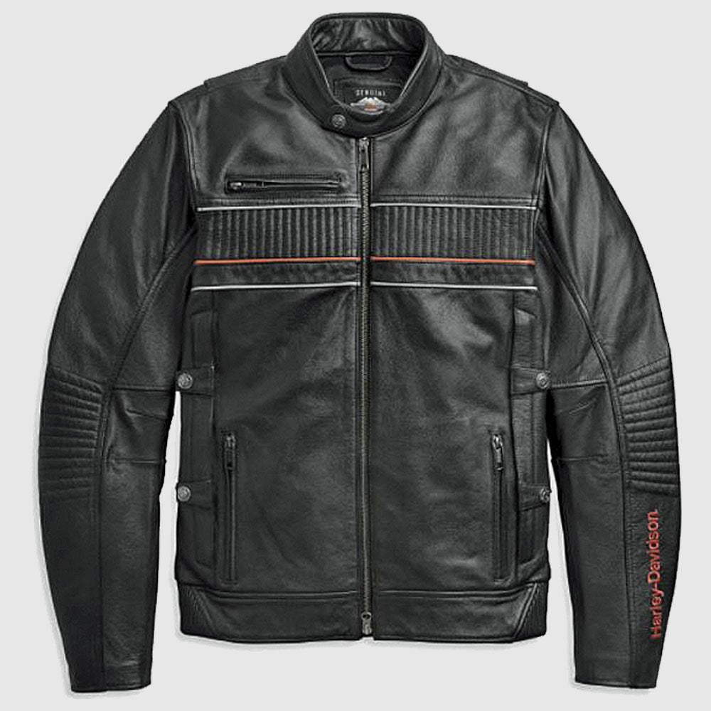 Men’s I-94 Harley-Davidson Leather Riding Jacket