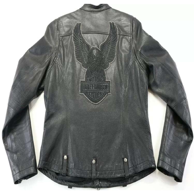 Harley Davidson Shadow City Eagle Leather Jacket