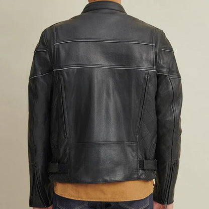 Leather Motorcycle Riding Jacket