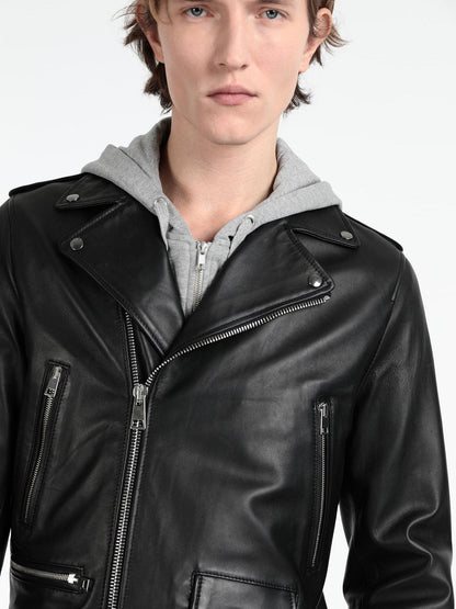 Stylish Biker Leather Jacket For Men