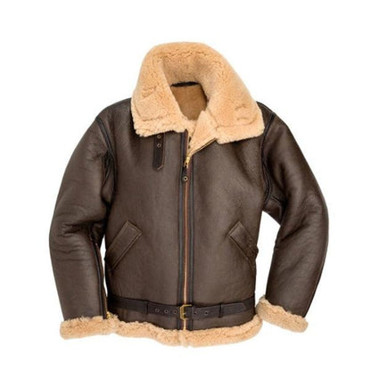 Men's RAF Sheepskin B3 Bomber Jacket