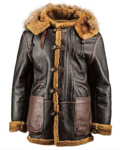 WWII B7 Flying Parka Sheepskin Jacket