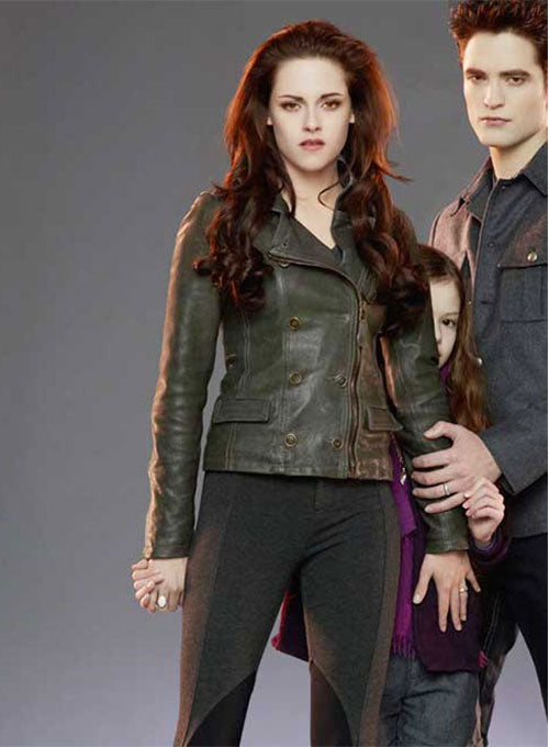 KRISTEN STEWART BREAKING DAWN LEATHER JACKET