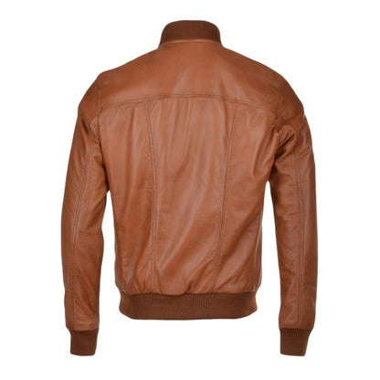 Kids Brown Bomber Jacket