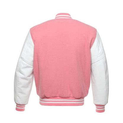 Light Pink Varsity Jacket