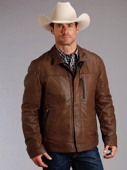 Cowboy Brown Leather Jacket