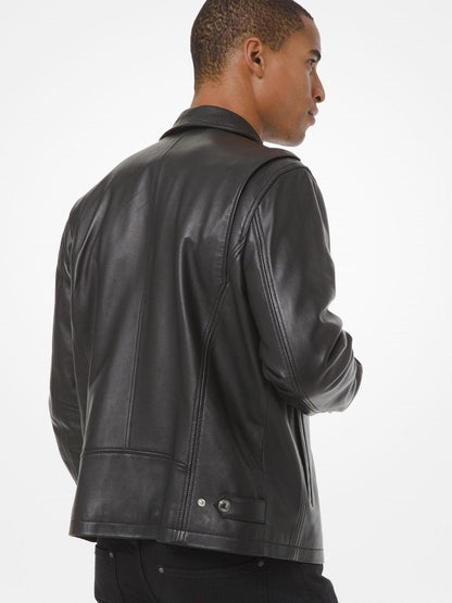 Iconic Black Leather Jacket