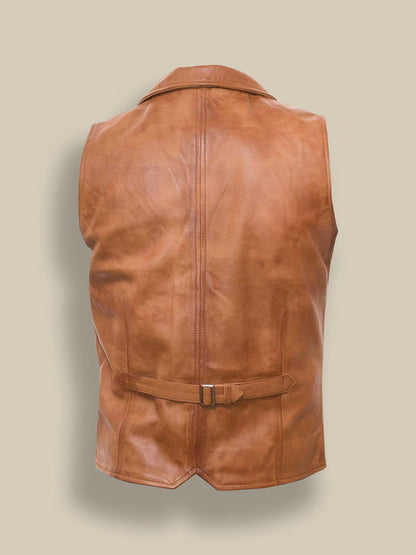 Tan Brown Vest For Men