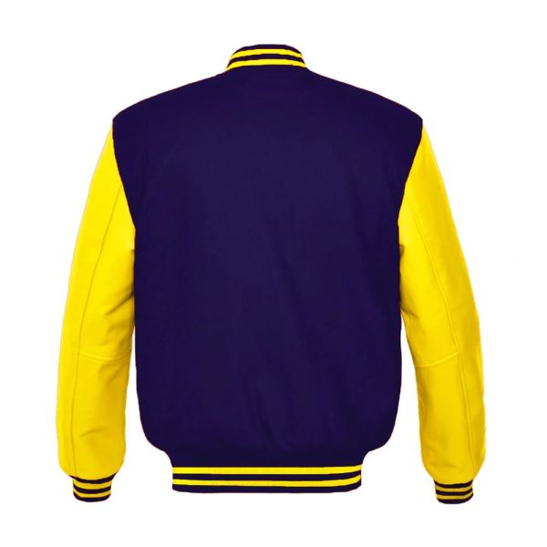 Yellow Letterman Jacket