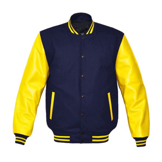 Yellow Letterman Jacket